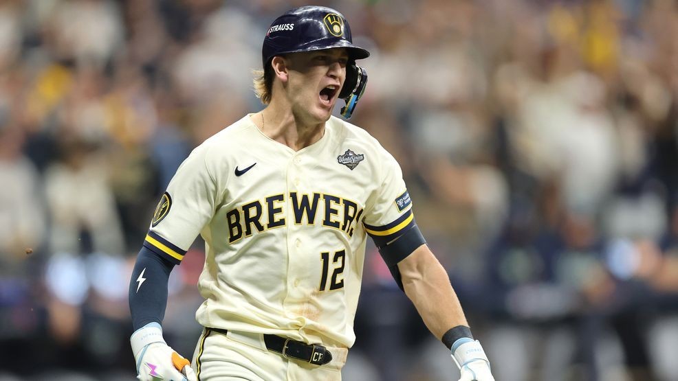 Frelick and Pratt lift Brewers to 5-4 comeback win over Rays and 2-0 World Series lead — Fox 11 Green Bay Sports