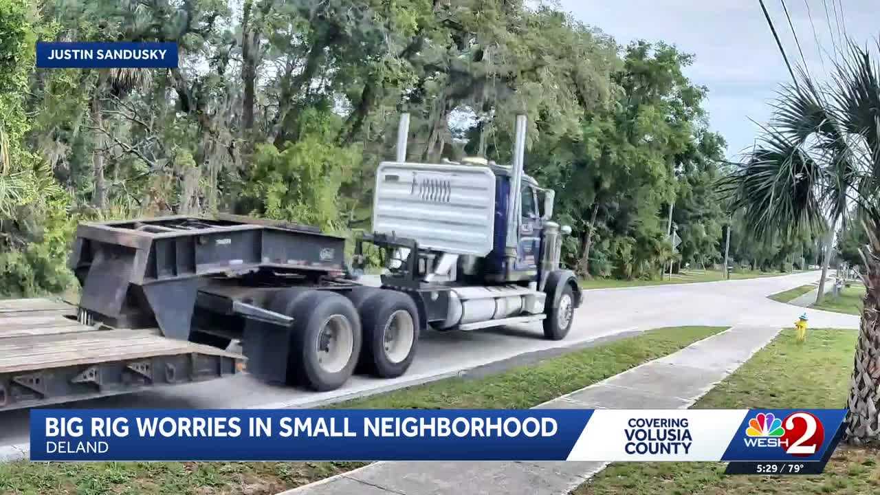 DeLand-area neighbors raise concerns about truck traffic on Marsh Road — WESH 2 Orlando, Frisco Real Estate news