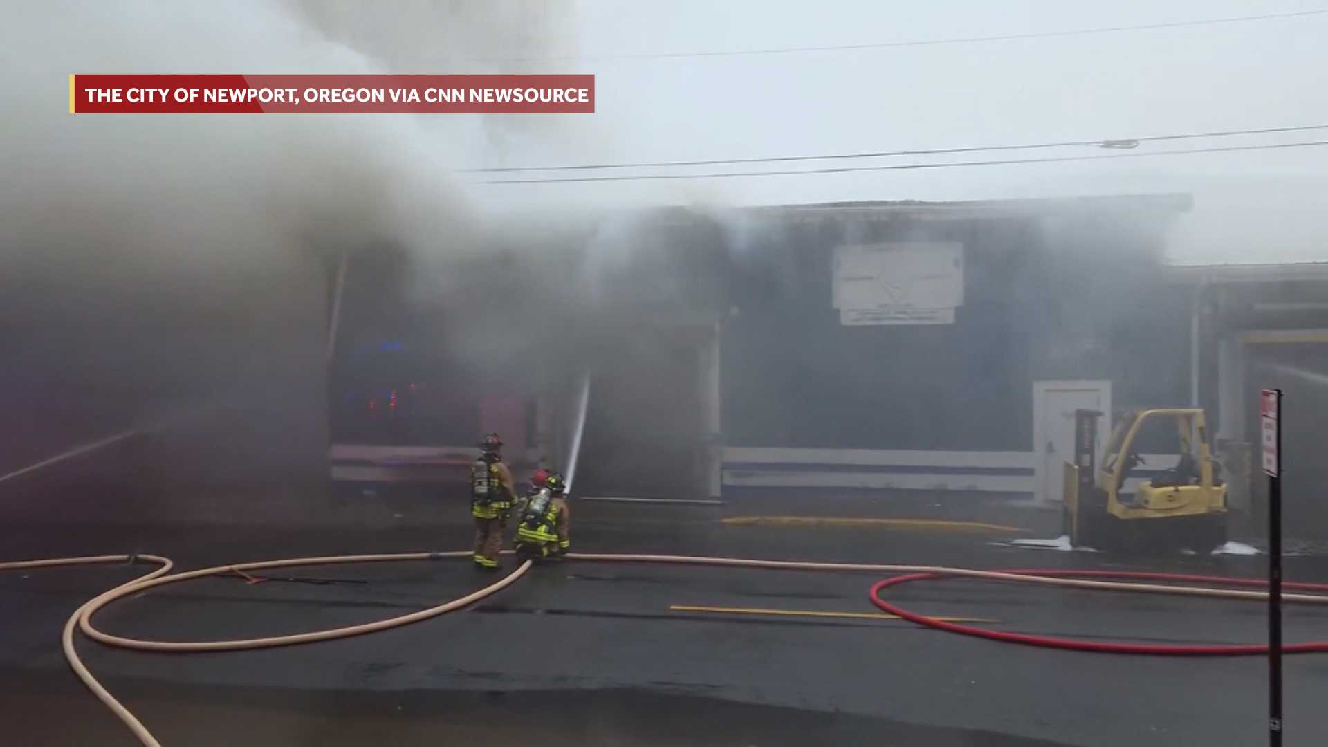 Possible ammonia contamination prompts evacuations after Oregon seafood plant fire, officials say — WESH 2 Orlando, Frisco Schools news