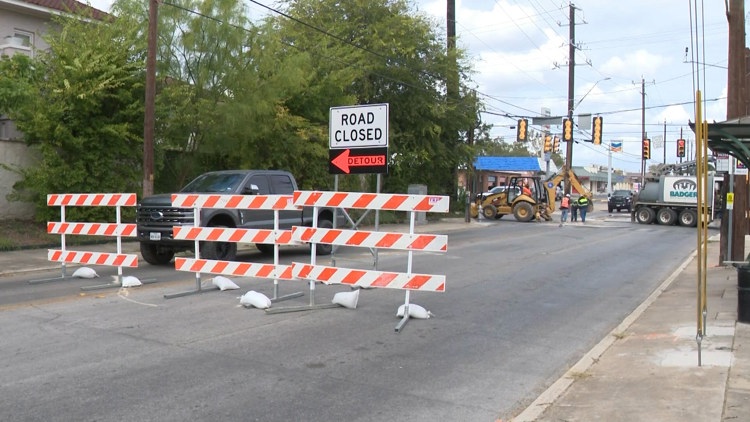 San Antonio water main project brings months of closures to East Hildebrand — KENS 5 (San Antonio), Frisco Community news