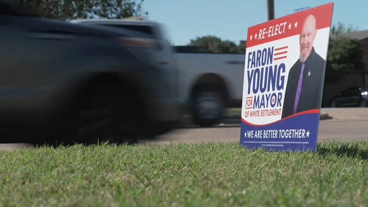 A North Texas mayor says he recognized a person caught on camera stealing his campaign sign β WFAA (Dallas-Fort Worth)