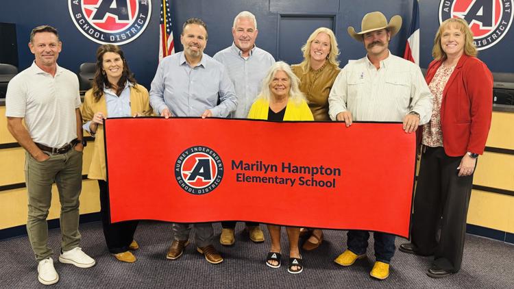 Aubrey ISD names new elementary school after beloved retired janitor — WFAA (Dallas-Fort Worth), Frisco Schools news