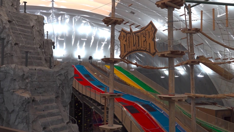 Families enjoying outdoor activities at Bolder Adventure Park